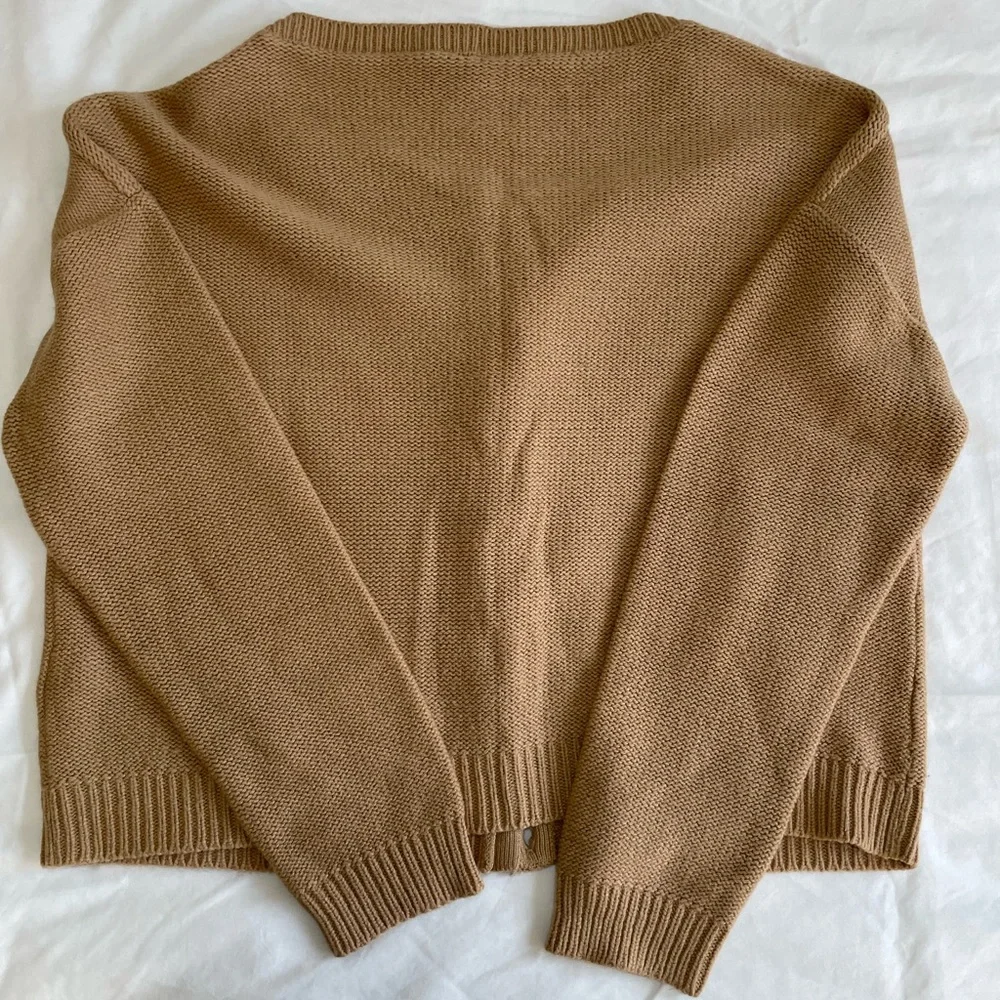 H&M Oatmeal Knit Cardigan - Picture 3 of 6